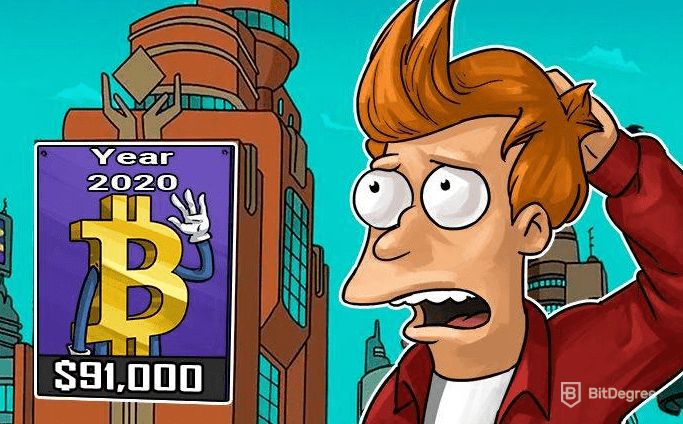 Previsão de preço do Bitcoin para 2023 - Fry de Futurama
