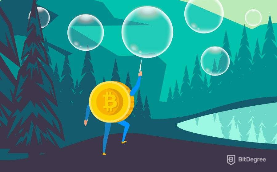 Bitcoin é uma bolha: uma grande bolha de Bitcoin estourou
