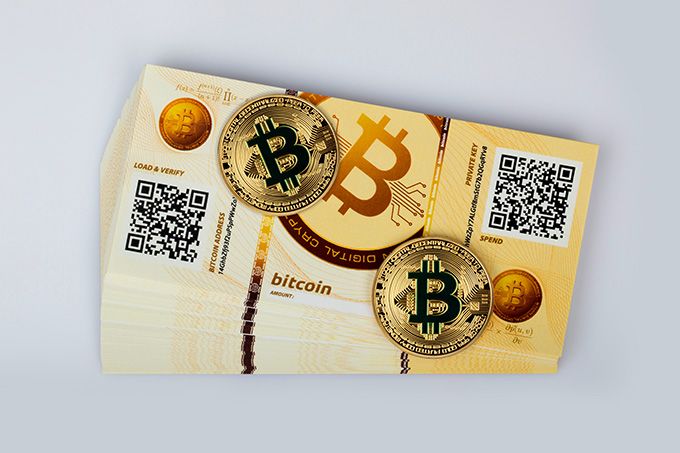 Hardware Cripto-coolant: Paper Bitcoin Cartet.