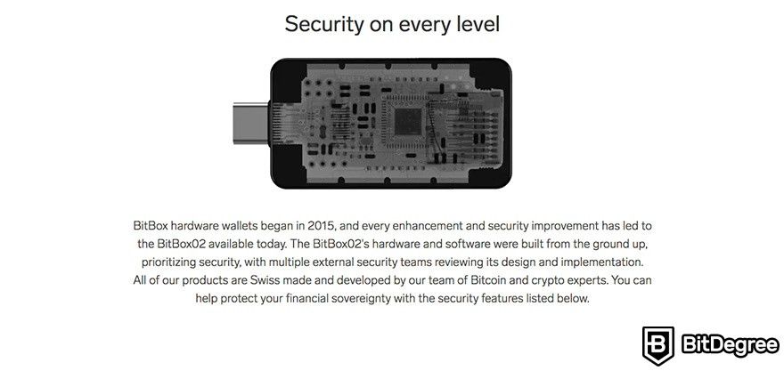 Revisão do Bitbox: segurança em todos os níveis.