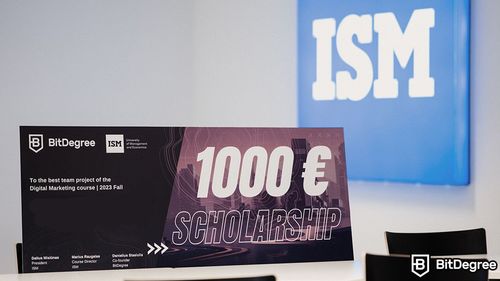 BitDegree premia equipe de marketing da ISM University com prêmio em dinheiro
