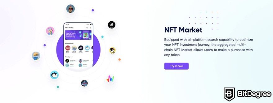 Bitkeep: NFT Market.