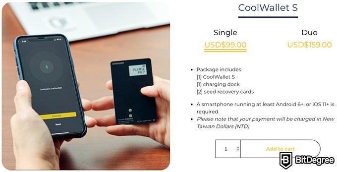 Coolwallet S vs Ledger Nano S vs Trezor: Qual é melhor?