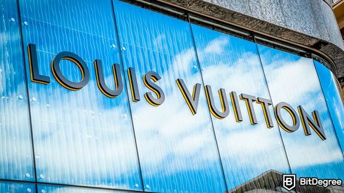 A marca de moda francesa Louis Vuitton apresentará tokens insolventes no valor de US $ 40. 000
