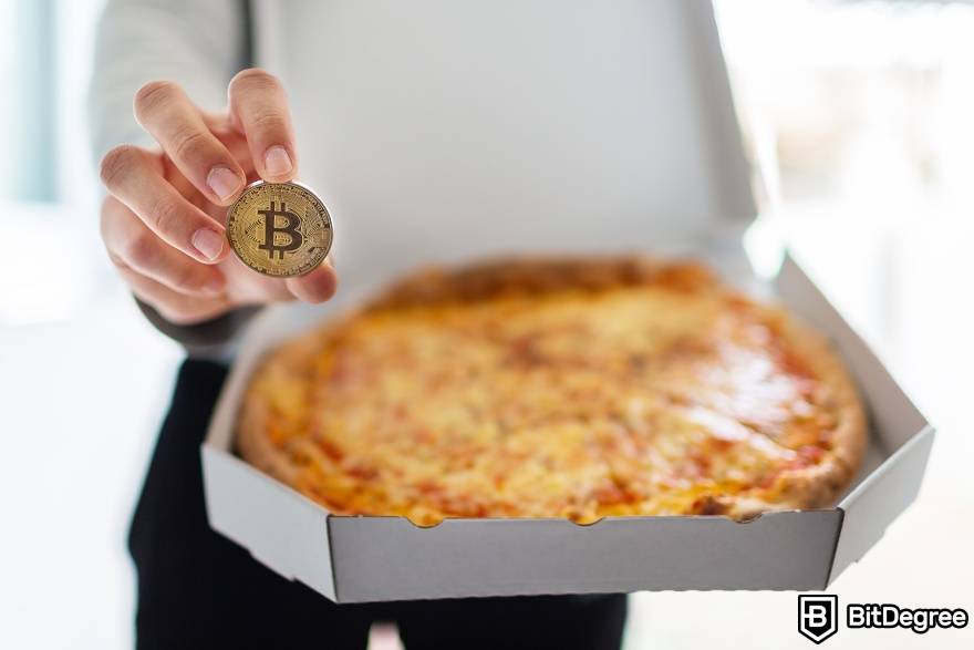 História do Blockchain: Bitcoin para Pizza.