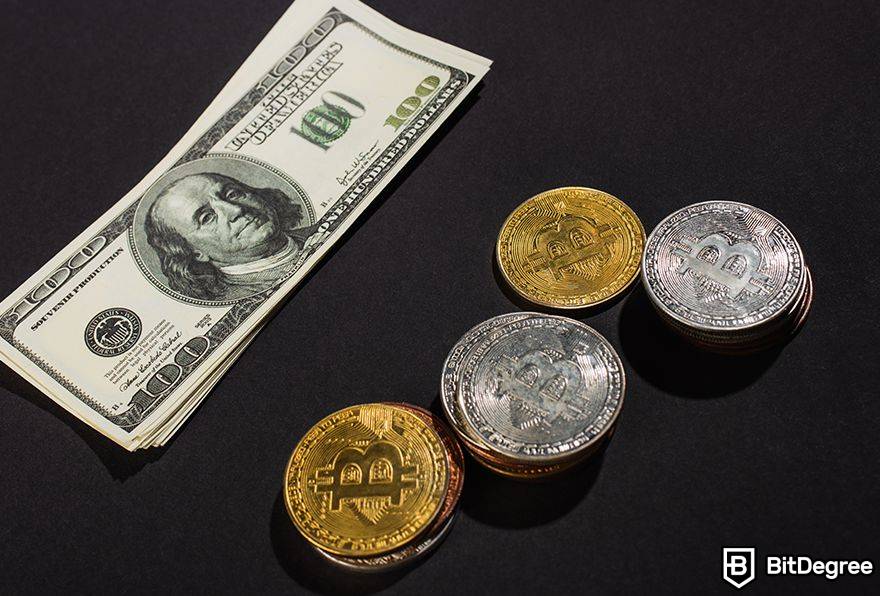 O Bitcoin está morto: Bitcoin e dólares americanos.