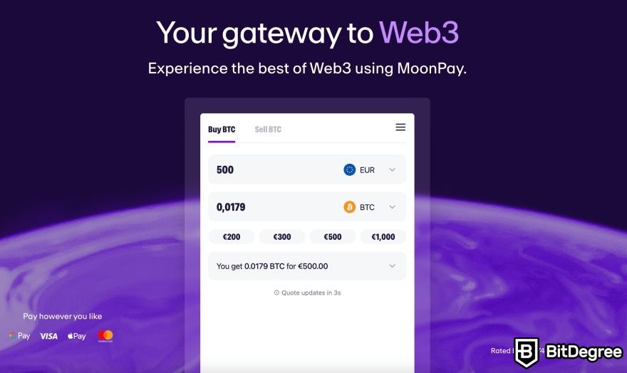 Revise MoonPay: seu gateway no web3.