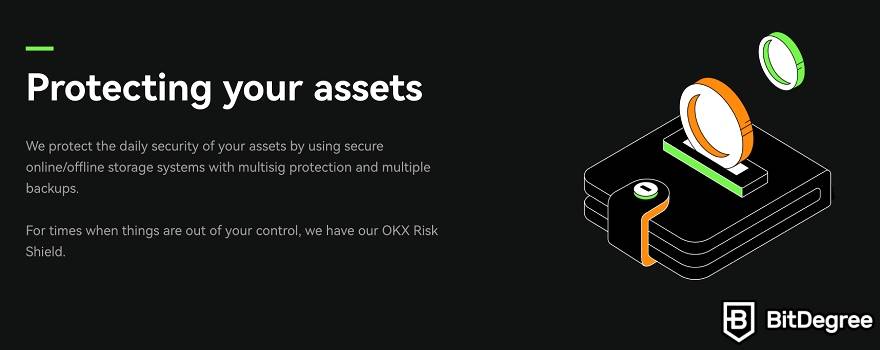 Revisão do Okex Exchange: Proteção de ativos do usuário.