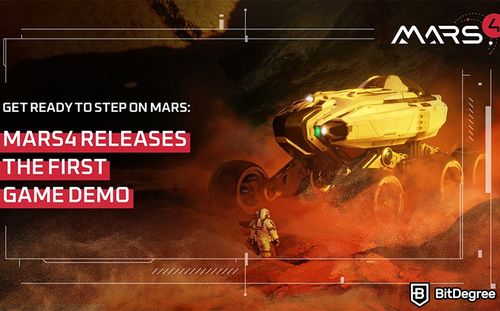 P2E Project Mars4 começa com o lançamento da versão de demonstração do primeiro jogo