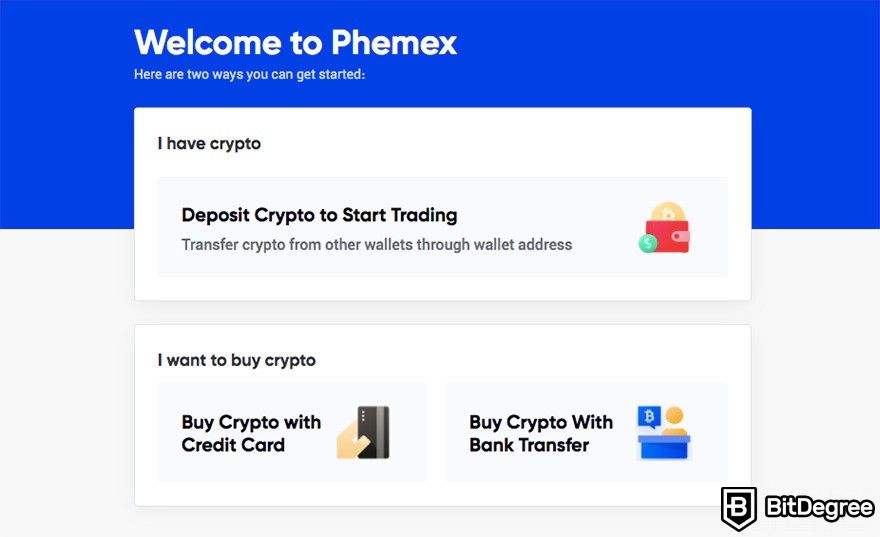 Revisão do PHEMEX: Be m-vindo ao PHEMEX.