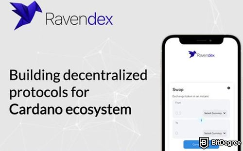Ravendex lança plataforma para estabilizar tokens nativos de Cardano sem sementes