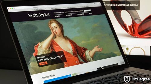 A Sotheby's entra no estágio NFT com um site secundário exclusivo na cadeia