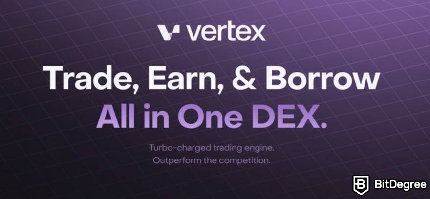 Revisão do protocolo Vertex: negocie, ganhe e peça emprestado com a Vertex.