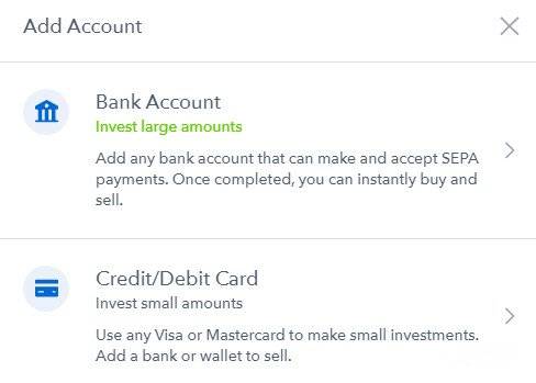 O que é Bitcoin Cash: Adicionando uma conta bancária ou cartão de crédito no Coinbase.