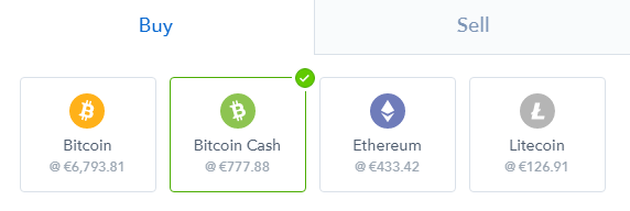 O que é Bitcoin Cash: Escolha uma compra em dinheiro do Bitcoin no Coinbase.
