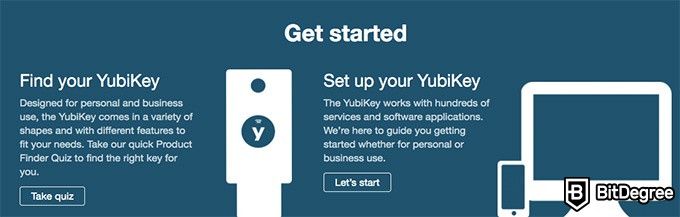 Revise Yubikey: Comece a trabalhar com Yubikey.