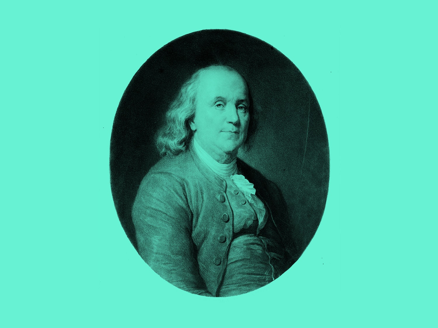Retrato de Ben Franklin